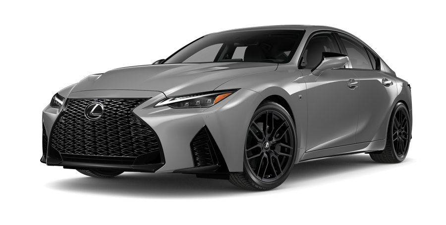 Exterior of the Lexus IS 500 F SPORT Performance Launch Edition shown in Incognito | Lexus of Akron Canton in Akron OH
