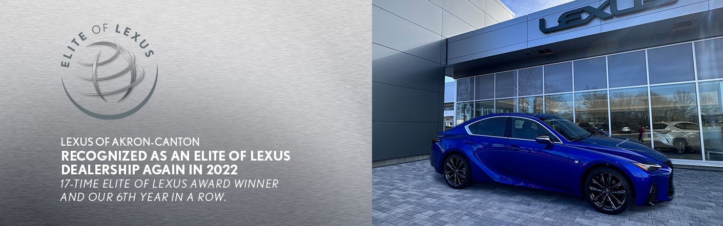 Lexus of Akron-Canton - Elite of Lexus Award