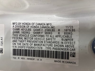 2024 Honda Civic Touring