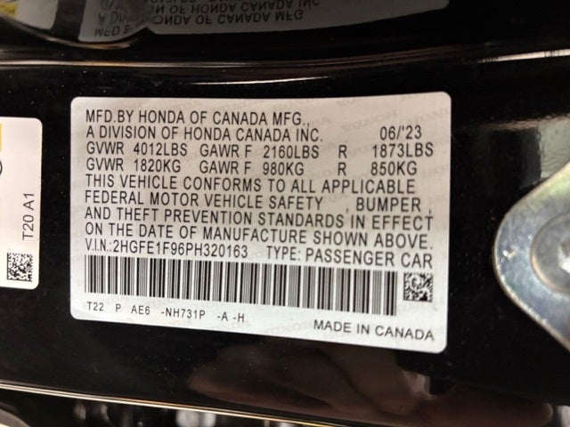 2023 Honda Civic Touring