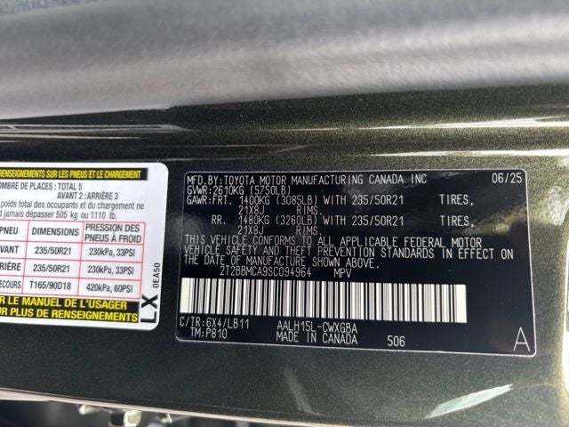 2025 Lexus RX 350h Premium Plus