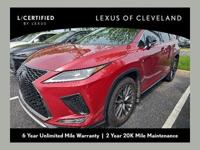 2021 Lexus RX 350 F Sport