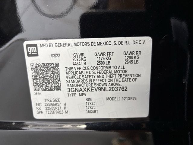 2022 Chevrolet Equinox LT