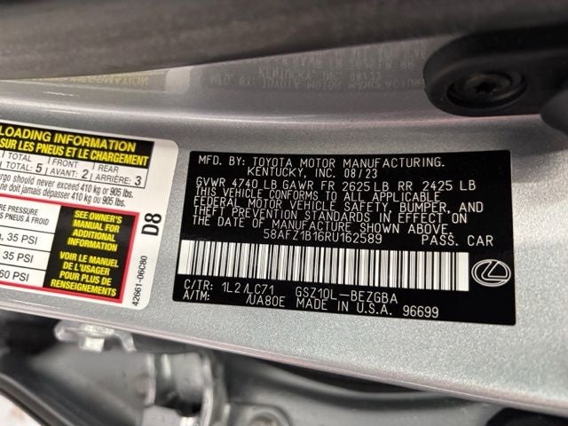 2024 Lexus ES 350 Ultra Luxury