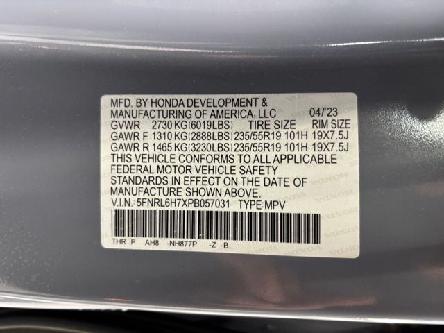 2023 Honda Odyssey Sport