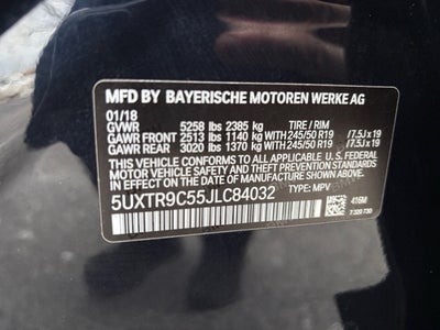 2018 BMW X3 xDrive30i