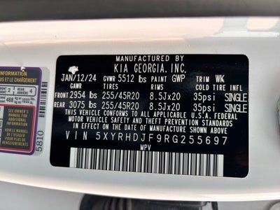 2024 Kia Sorento X-Line EX