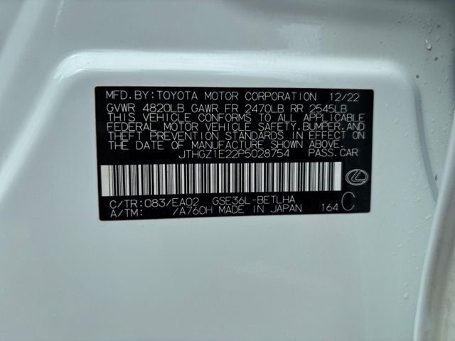 2023 Lexus IS 350 F SPORT