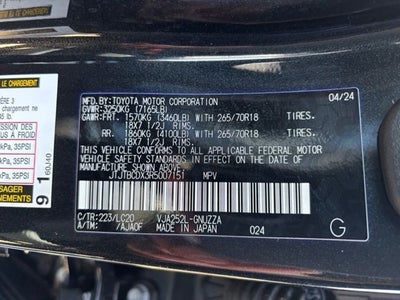 2024 Lexus GX 550 Overtrail+