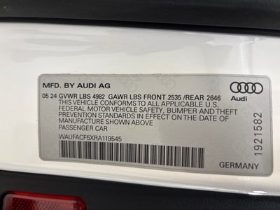 2024 Audi A5 Sportback 45 S line Premium Plus quattro