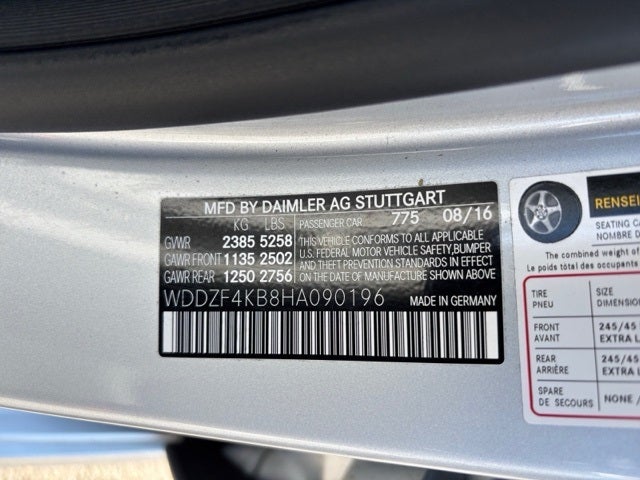 2017 Mercedes-Benz E-Class E 300 4MATIC®