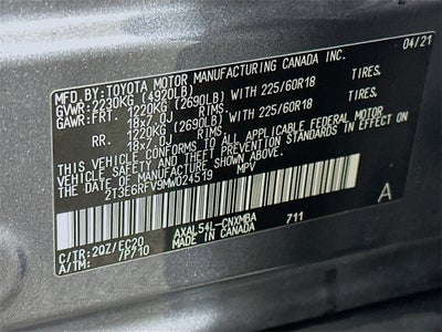 2021 Toyota RAV4 Hybrid XSE