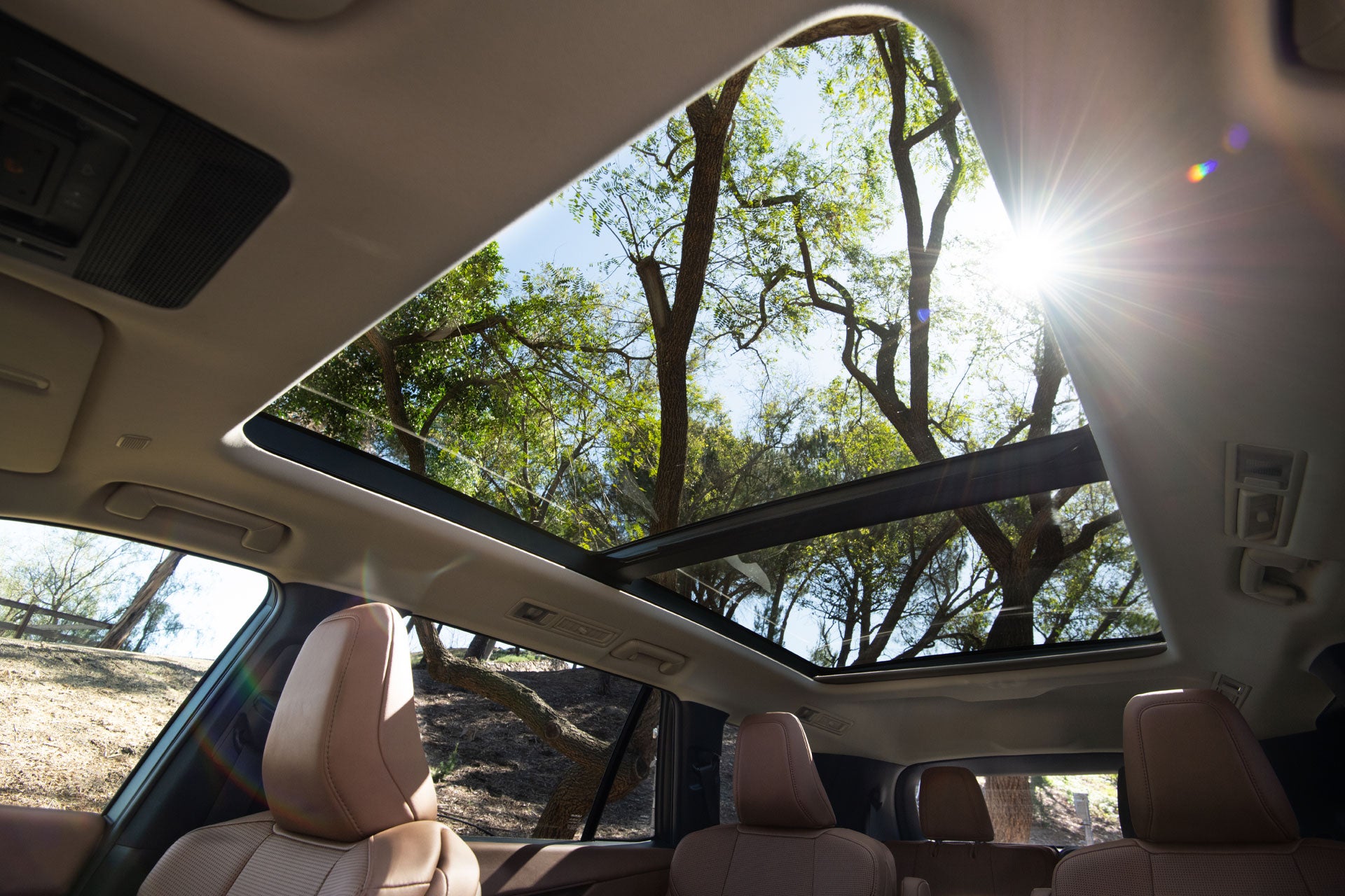 2027 Lexus TZ panoramic sunroof