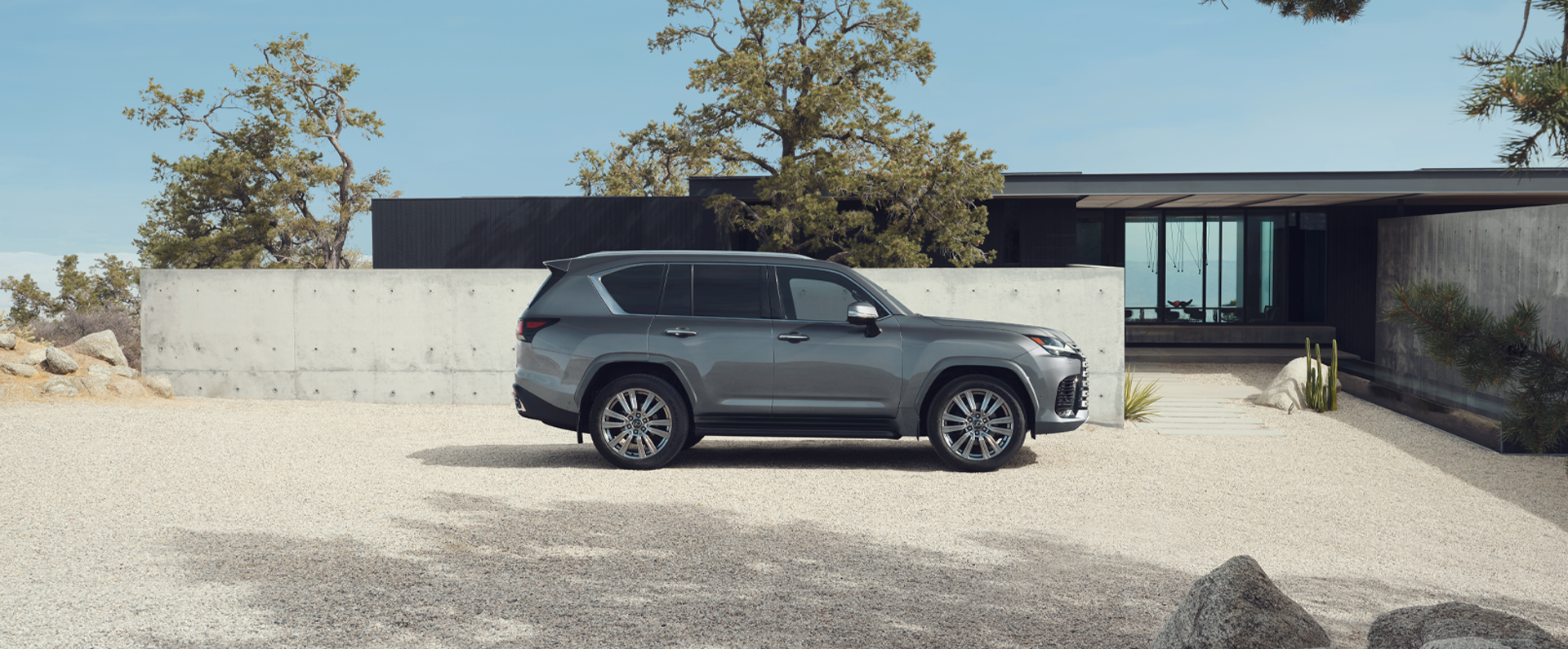 Lexus LX 700h Ultra Luxury shown in Manganese Luster.