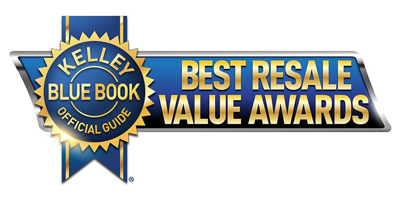 Kelley Blue Book Official Guide Best Resale Value Awards