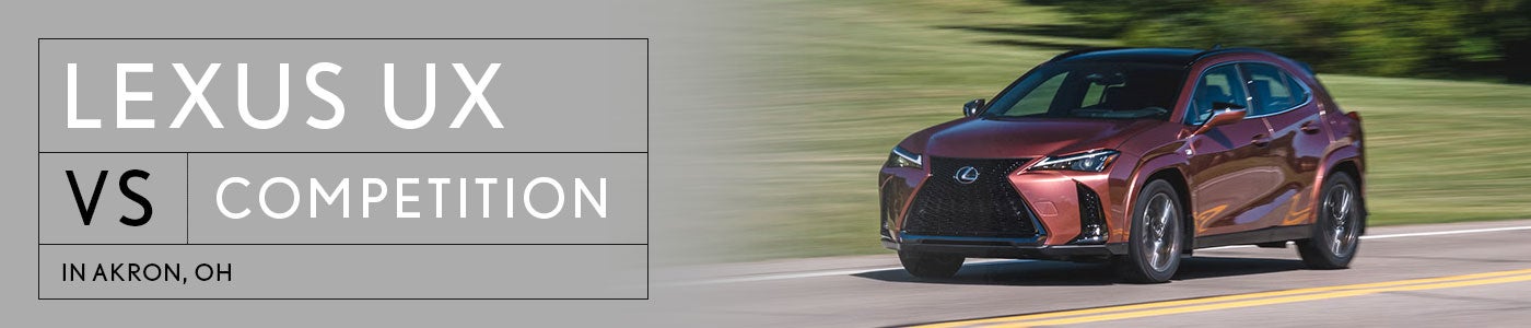 Lexus UX vs. the Competition