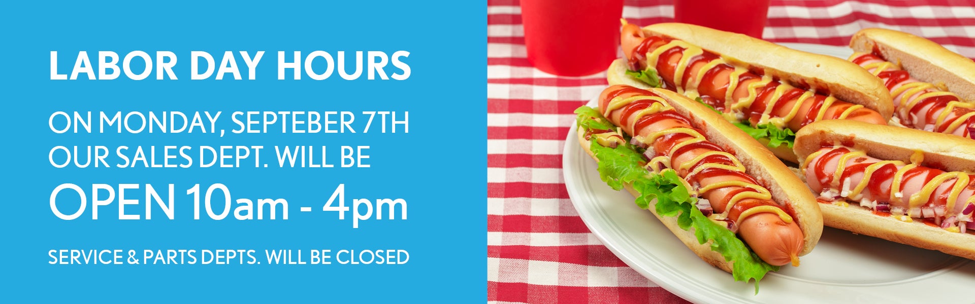 Labor Day Hours