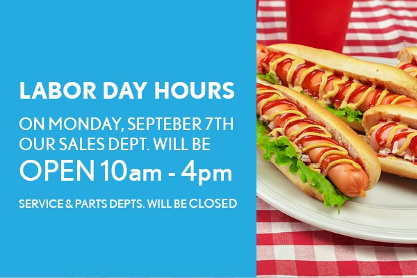 Labor Day Hours