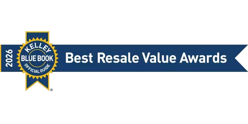Kelley Blue Book Best Resale Value Awards 2026