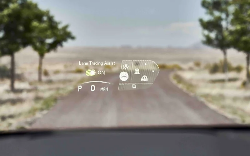 Lexus NX Hybrid Head-Up Display
